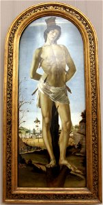 Sandro botticelli, san sebastiano, 1474