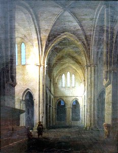 Leipzig, Museum der bildenden Künste, Carl Gustav Carus, Klosterkirche Riddagshausen