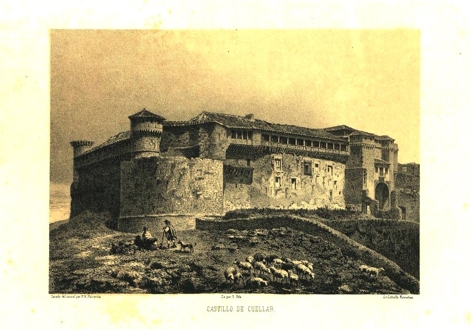 Castillo de Cuéllar (1865) - Parcerisa, F. J.
