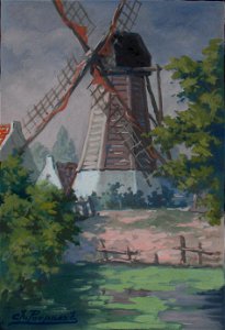 Charles Poupaert.Windmolen