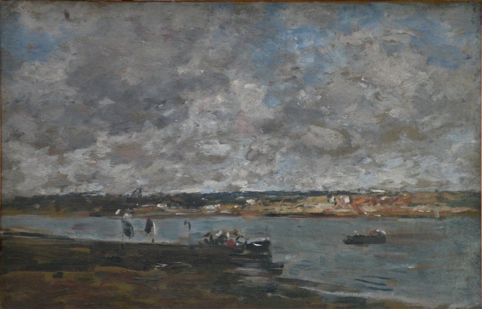 MuMA - Boudin - L'embouchure de la Touques