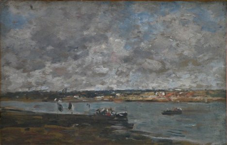 MuMA - Boudin - L'embouchure de la Touques