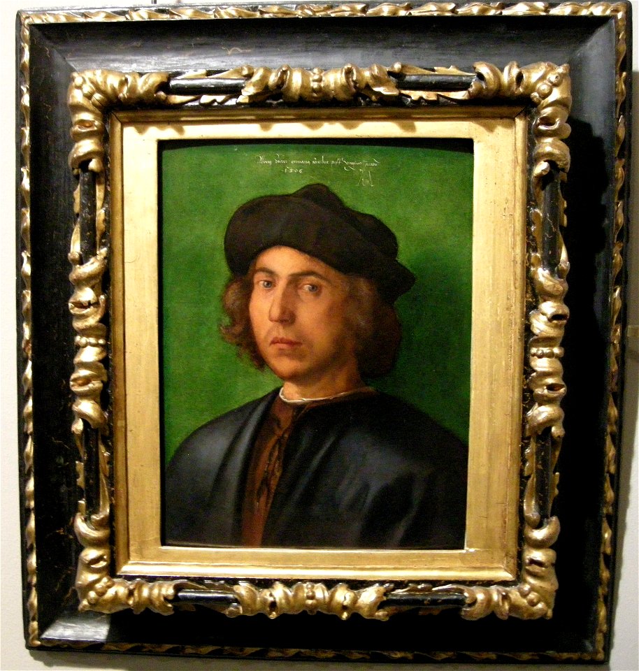 Dürer, ritratto di giovane