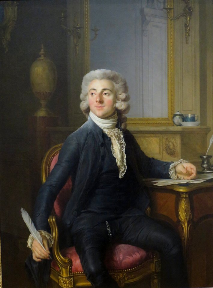 Portrait of a Gentleman by Joseph-Siffred Duplessis, California Palace of the Legion of Honor