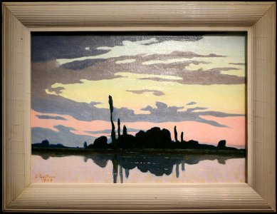 Charles guilloux, crepuscolo, 1892