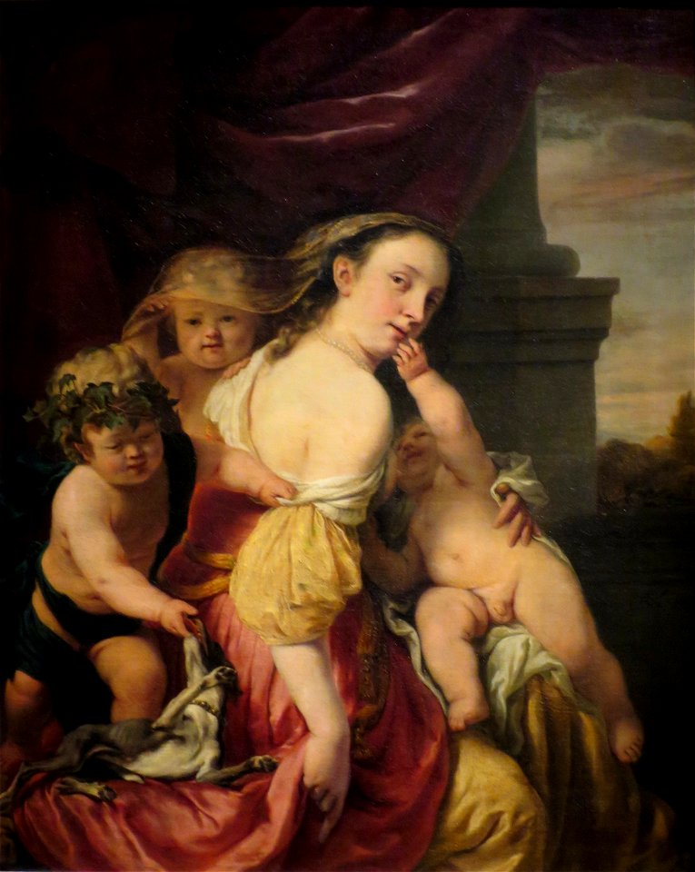 'Caritas' by Ferdinand Bol, 1658, Pushkin Museum