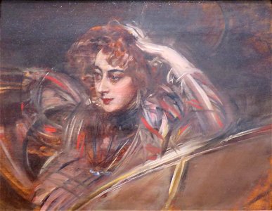Portrait of Madam X by Giovanni Boldini, 1907. Free illustration for personal and commercial use.