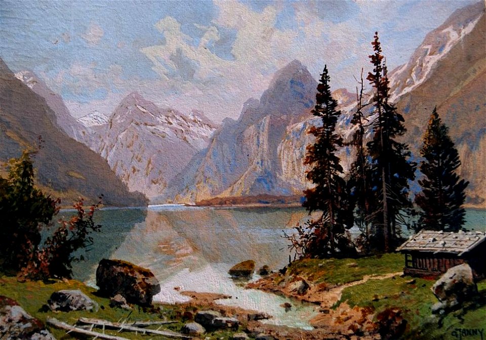 Georg Janny - Königsee vom Kessel