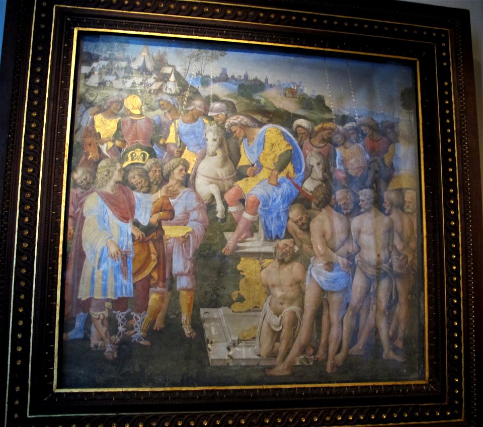Girolamo genga, figlio di q.f.massimo riscatta da annibale i prigionieri romani, 1508-09, dal palazzo del magnifico petrucci 02