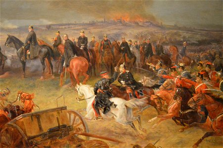 Georg Bleibtreu - 1868 - Die Schlacht von Koniggratz (detail 2)