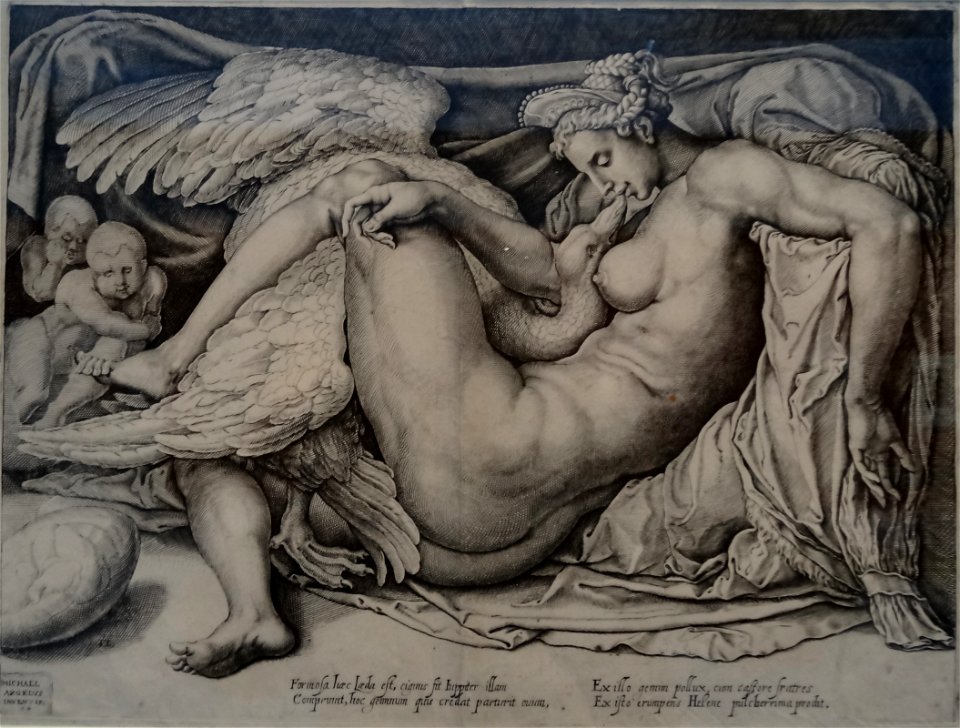 Louvre-Lens - L'Europe de Rubens - 125 - Léda et le cygne
