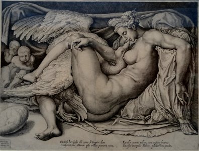 Louvre-Lens - L'Europe de Rubens - 125 - Léda et le cygne