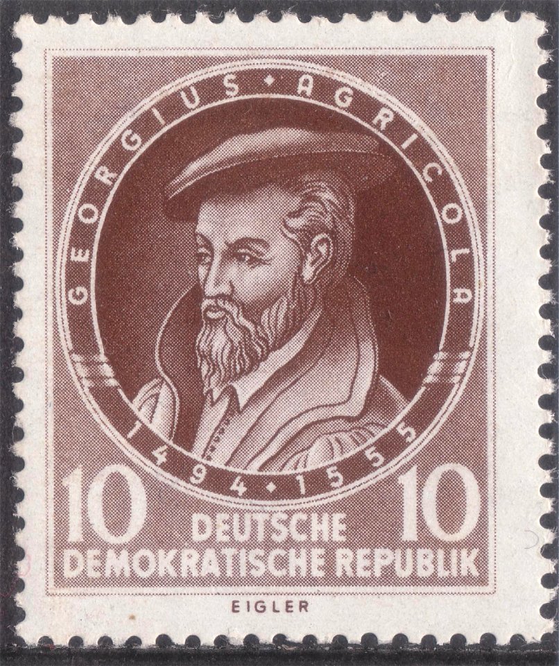 GDR-stamp Agricola 10 1955 Mi. 497