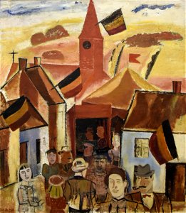 Gustave De Smet (1877-1943) Dorpskermis (1930) MSK Gent 22-10-2017 11-31-02