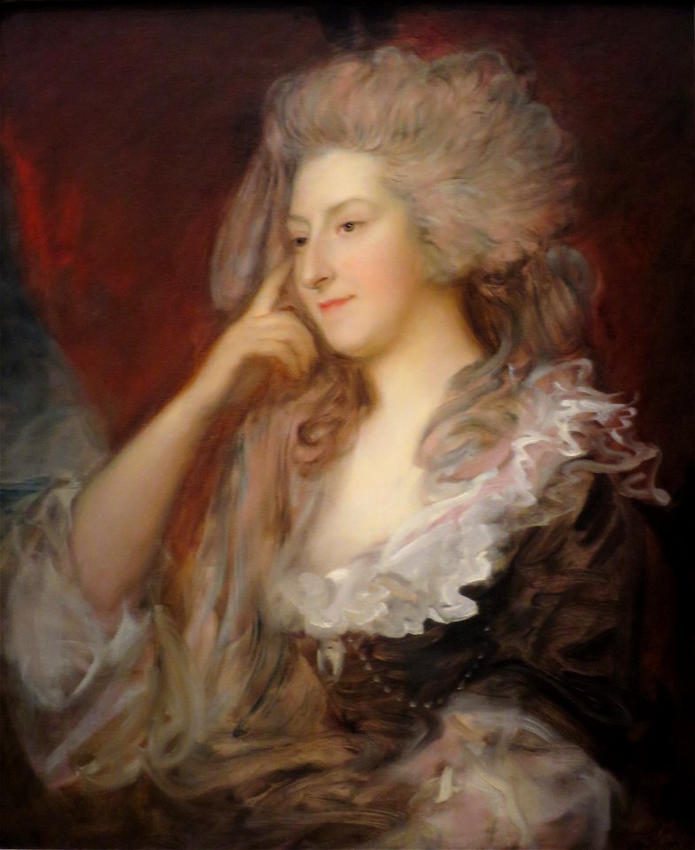 Mrs. Maria Anne Fitzherbert by Thomas Gainsborough, 1784