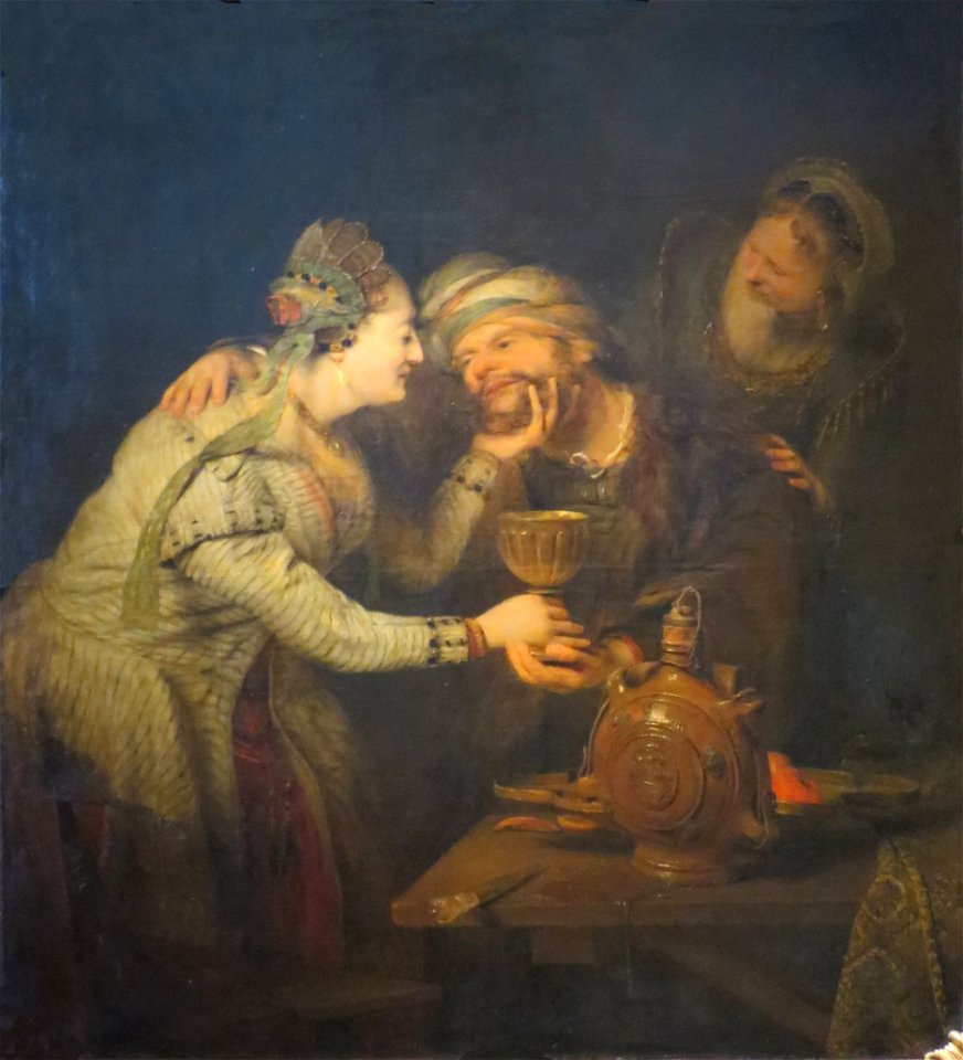 'Loth and his Daughters' by Aert de Gelder, Pushkin Museum