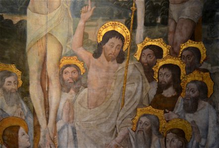 Detall del Calvari de la Redempció, Mestre dels Perea, Museu de Belles Arts, València