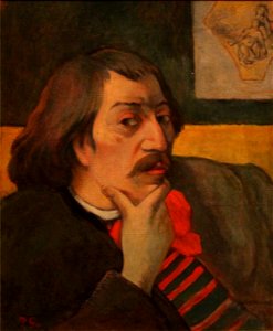 Paul Gauguin Sel-Portrait 1893 Detroit Institute of Arts. Free illustration for personal and commercial use.