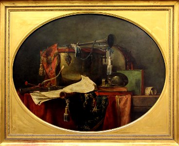 Chardin, gli strumenti della musica militare, 1767