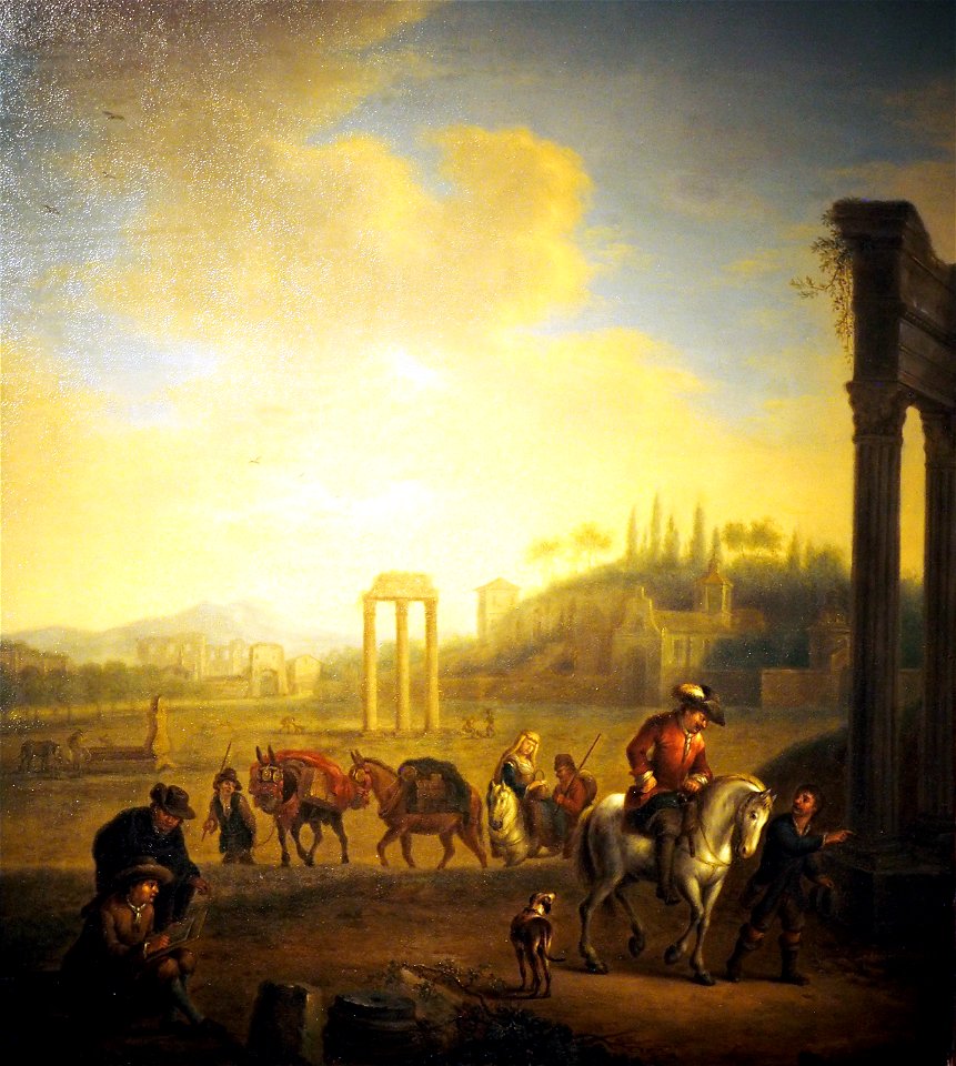 Dujardin Landscape with Roman Ruins