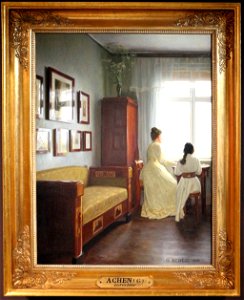 Georg achen, interno, 1901