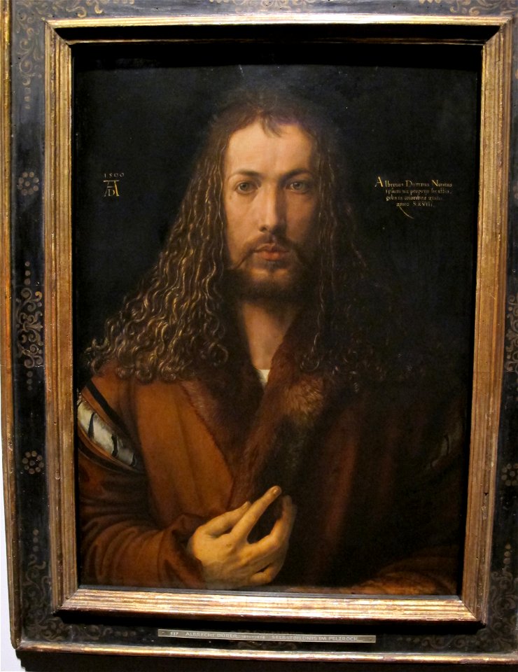 Durer, autoritratto di monaco 01