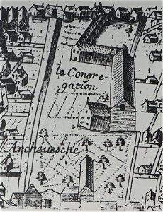 Congrégation notre dame sur plan colin