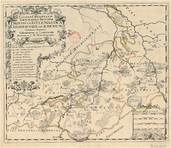 Galliae christianae Coloniensis cis Rhenum