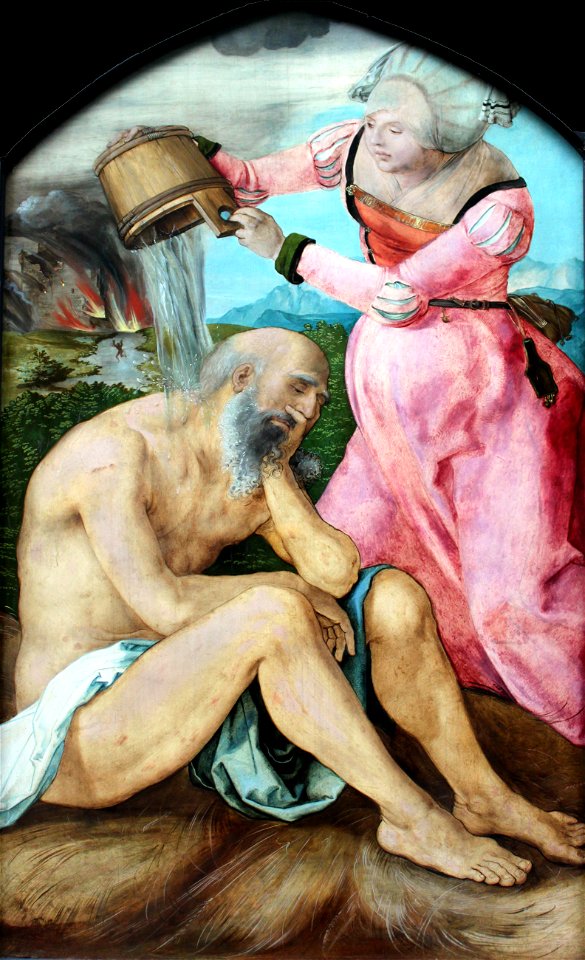 1505 Dürer Hiob auf dem Misthaufen anagoria