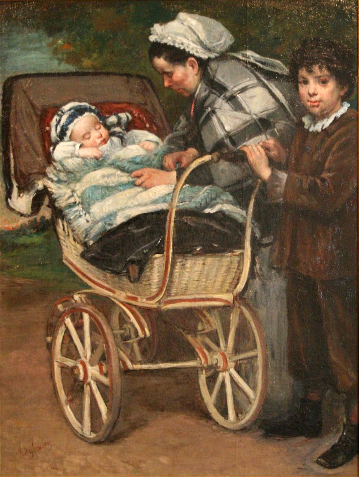 Desboutin-La voiture d'enfant