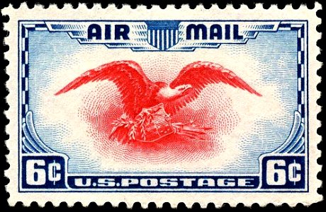 Eagle&Shield US Airmail 6c 1938 issue