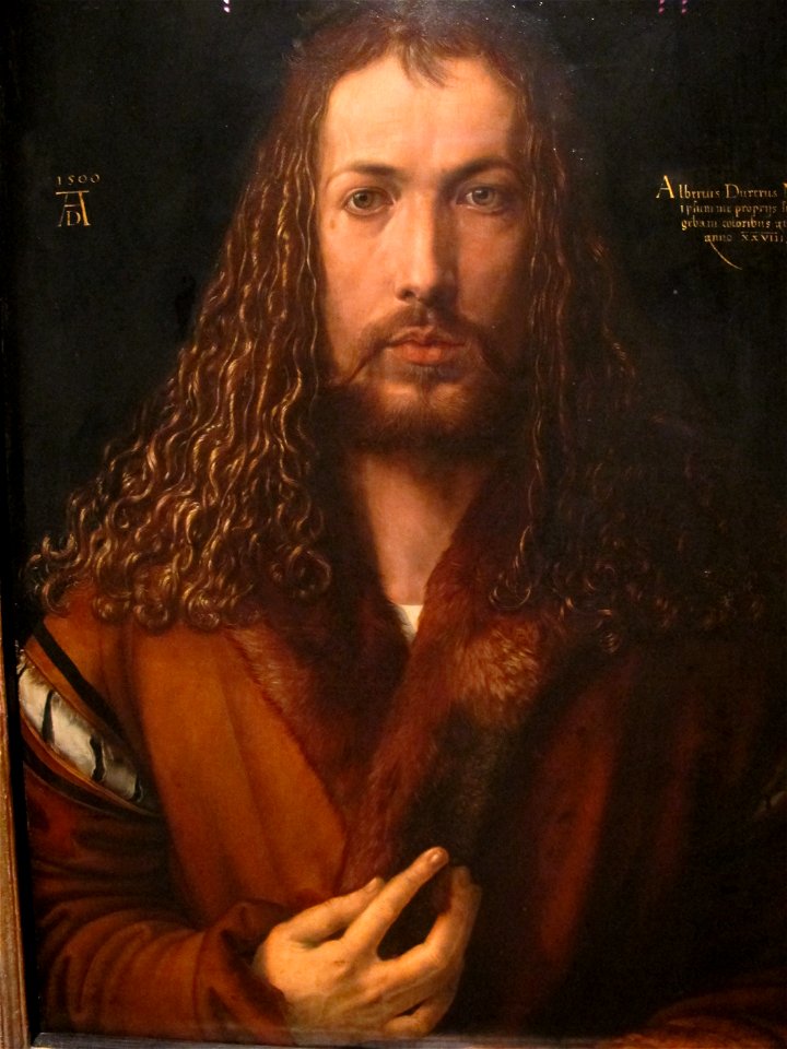 Durer, autoritratto di monaco 02