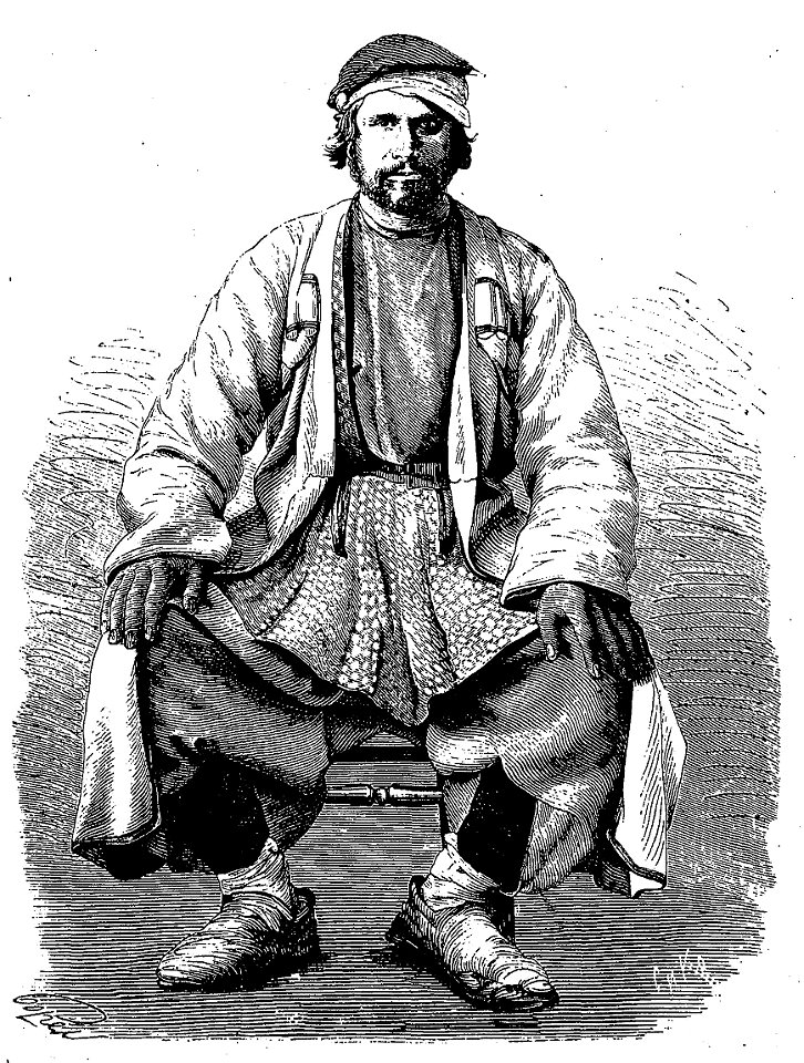 Georgian man (Roskoschny, 1884)