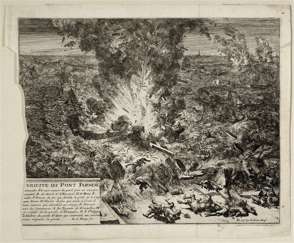 Deroute du Pont Farnese. NL-HlmNHA 53009017