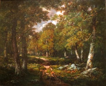 Clearing in the Woods by Narcisse Virgile Diaz de la Peña, Columbus Museum of Art 