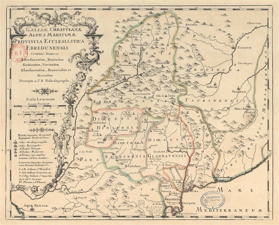 Galliae christianae Provincia ecclesiastica Ebredunensis