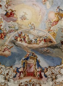 GER — BY — Landkreis Weilheim-Schongau — Steingaden — Wies (Wieskirche, Deckenfresko) 2020