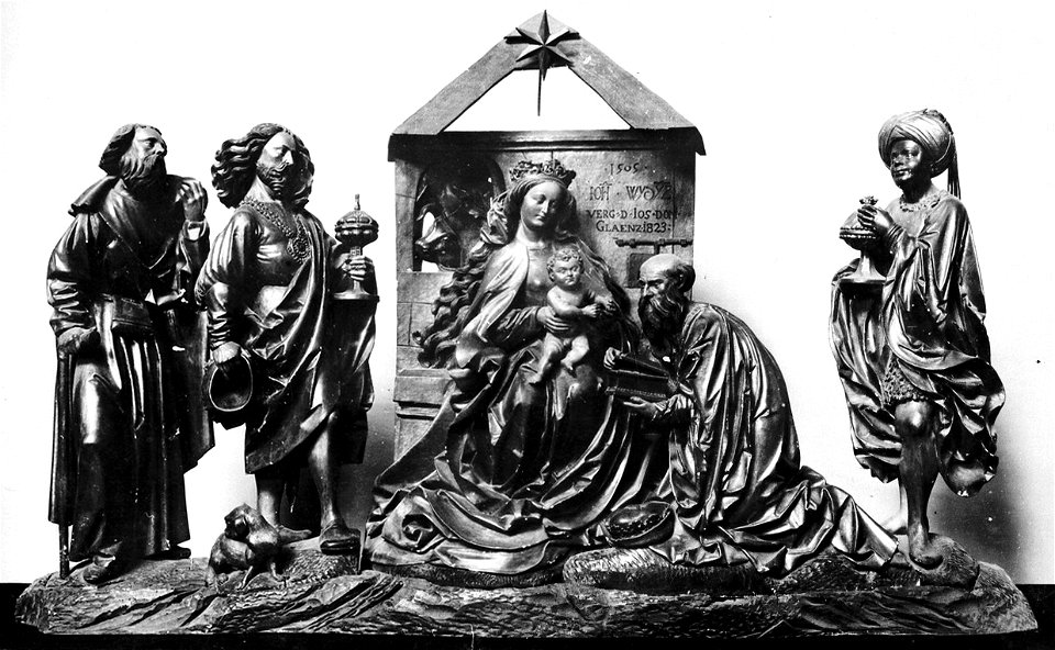 Dreikönigsaltar-Figuren Freiburg Wydyz