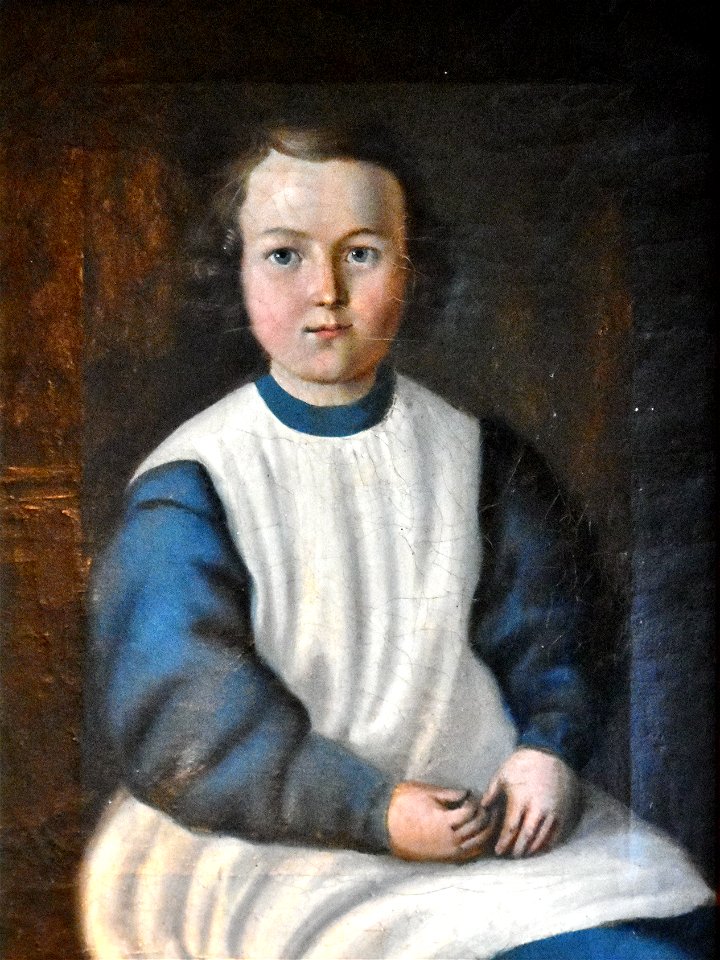Elise Kaiser, Öl auf Leinwand, um 1852, Maler unbekannt - Stadtumuseum Rapperswil 2015-11-07 15-49-06