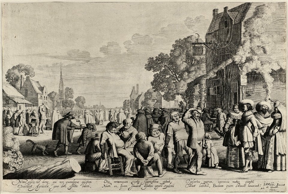 Dorpsfeest. NL-HlmNHA 53012548