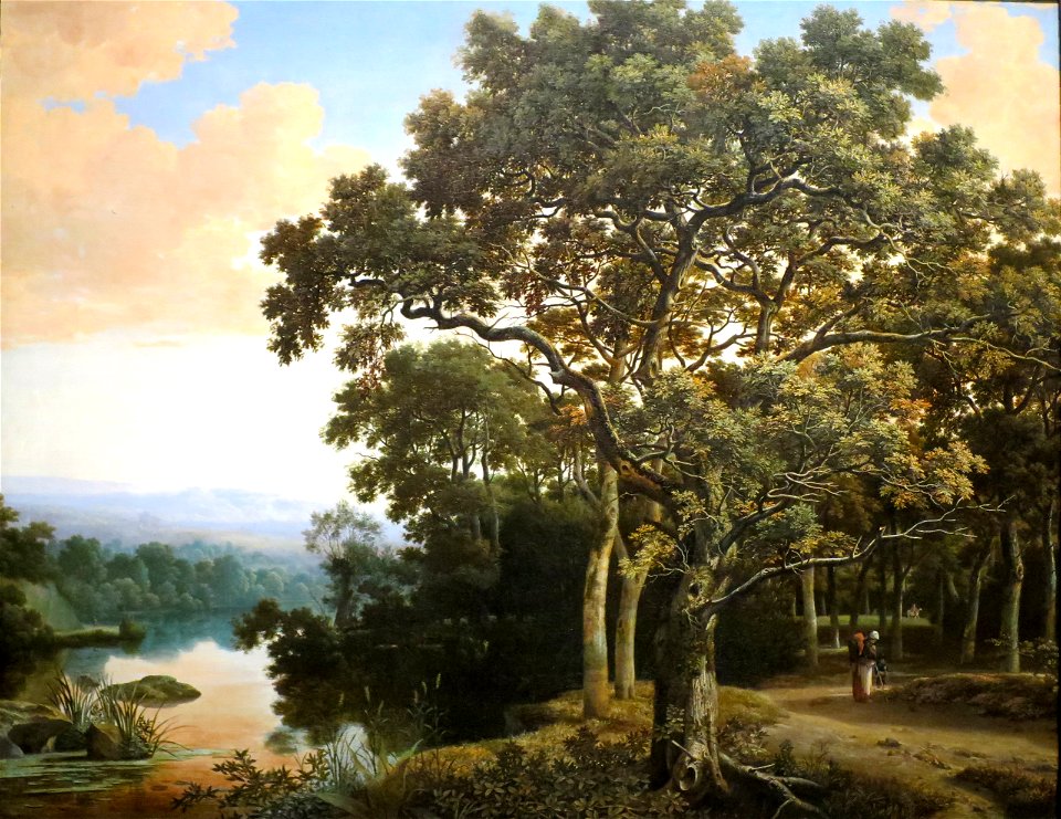 Wooded Landscape with Travelers by Joris van der Haagen, Columbus Museum of Art
