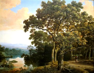 Wooded Landscape with Travelers by Joris van der Haagen, Columbus Museum of Art