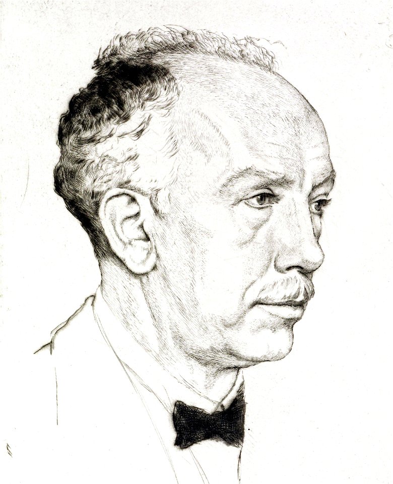 EmilOrlikRichardStrauss1917