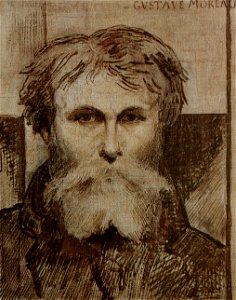 Gustave Moreau - Autoportrait