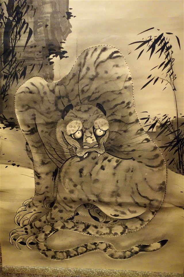 Dragon and Tiger by Soga Shohaku, late 1770s - Museum of Fine Arts, Boston - DSC02773