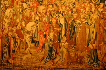 Ecouen, Story of David and Bathesheba, part 9, detail