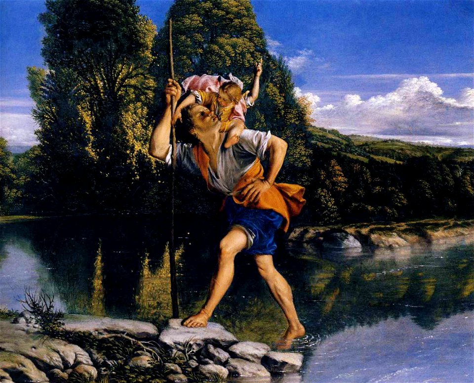 Orazio Gentileschi - Saint Christopher
