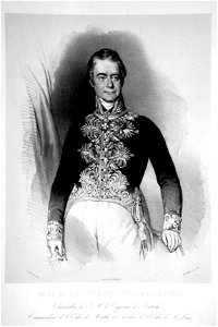 Gabriel Choiseuil d'Aillecourt Litho