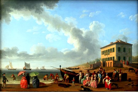 1780 Hackert Casino Borghese in Practica anagoria