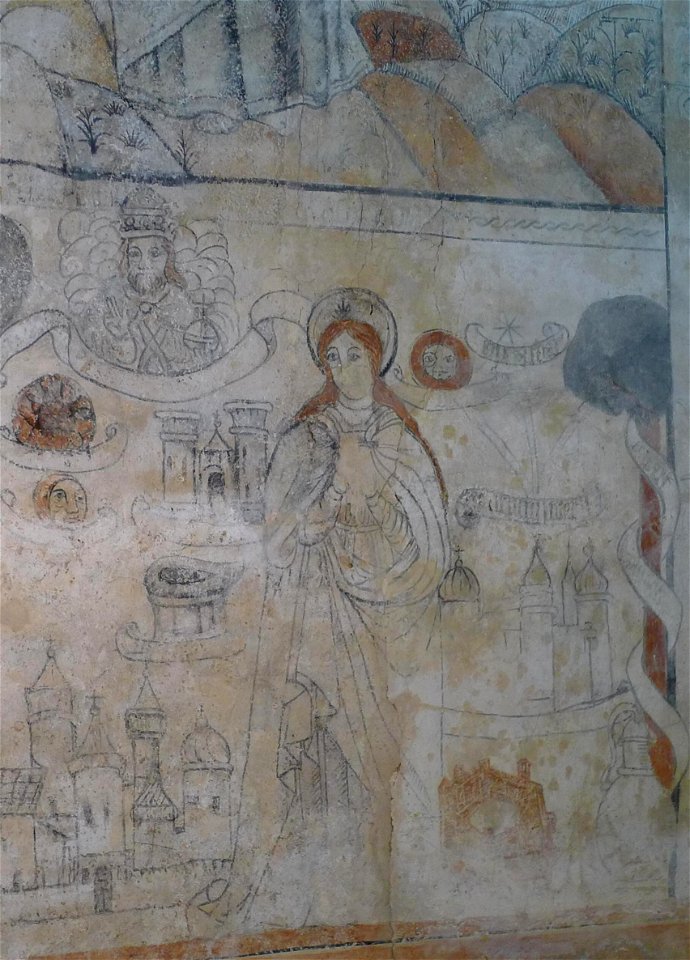 Eglise de Montaner - La Vierge